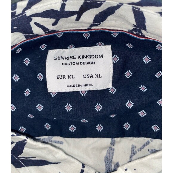 Sunrise Kingdom Mens button down print Shirt - XL - Picture 4 of 4